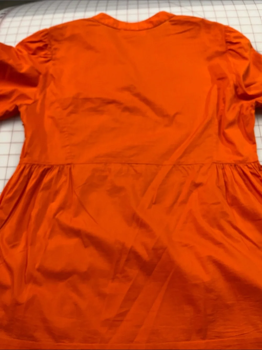 TORY BURCH Resort Pink Embroidered Orange Mirror Accents L. SLV Tunic 8  